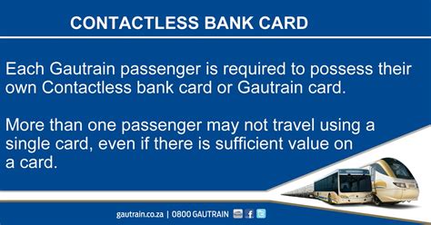 gautrain contactless bank card|gautrain bank card stolen.